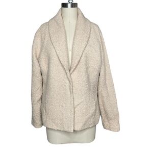 Eileen Fisher_Ivory Wool Blend_Italian Fabric_Large